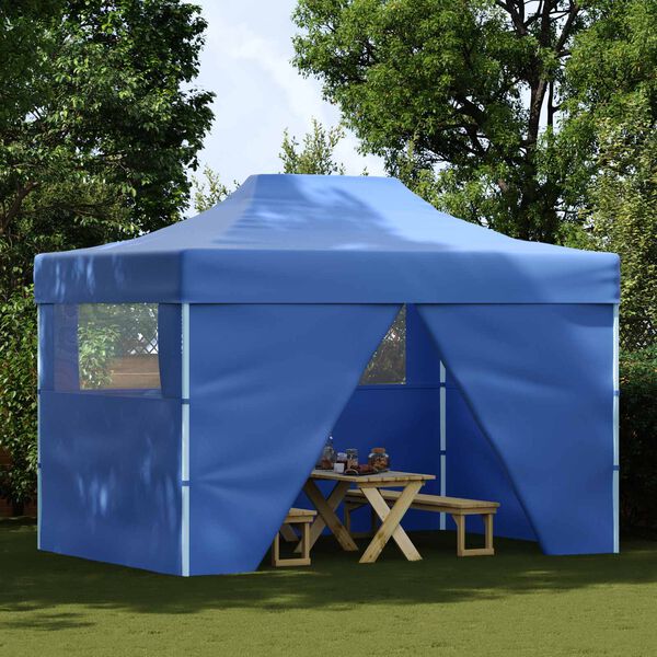 vidaXL Party Tent Bl&aring; 280 x 410 x 315 cm Oxford stof