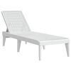 vidaXL liggestol 186x60x29 cm PP hvid