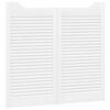 vidaXL Svingd&oslash;re 2 stk. 90 x 40 cm Massivt fyrretr&aelig; Hvid