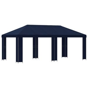 vidaXL Have Gazebo 6 x 3 m Bl&aring; Polyester og St&aring;l 190 gsm