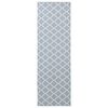 vidaXL T&aelig;ppe Runner ORIZ 1150 gsm Gr&aring; og Hvid