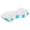 vidaXL springmadras med pocketfjedre 90x190 cm medium fast