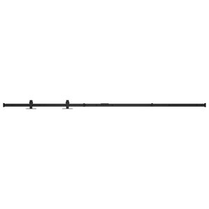 vidaXL mini-skydel&aring;ges&aelig;t til skabe kulstofst&aring;l 183 cm