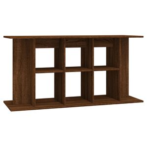 vidaXL akvariebord 120x40x60 cm konstrueret tr&aelig; brun egetr&aelig;sfarve