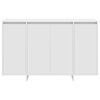 vidaXL Sideboard Hvid 120 x 41 x 75 cm Konstrueret træ