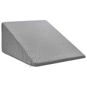 vidaXL Benpude 60 x 50 x 30 cm Bl&oslash;d Memory Skum Gr&aring;