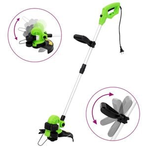 vidaXL eldrevet gr&aelig;strimmer med teleskopstang 29 cm 550 W