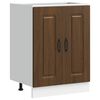 vidaXL underskab til vask Kalmar 60x46x81,5 cm konstrueret tr&aelig; brun eg