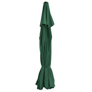vidaXL udskiftningsdug til parasol 515 cm gr&oslash;n