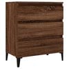 vidaXL sk&aelig;nk 60x35x70 cm konstrueret tr&aelig; brun egetr&aelig;sfarve