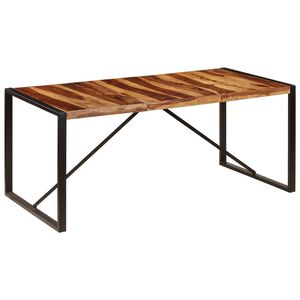 vidaXL spisebord 180 x 90 x 75 cm massivt akacietr&aelig;