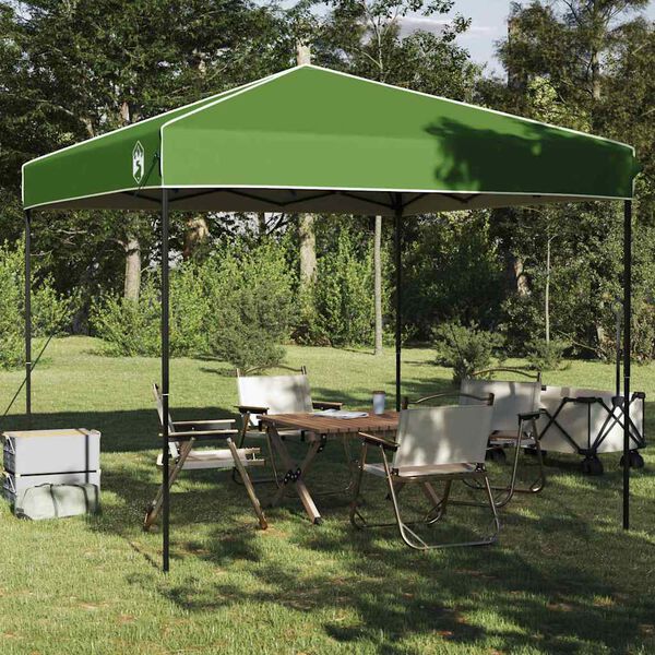 vidaXL Canopy Tent Gr&oslash;n 243 x 243 x 251 cm Stof