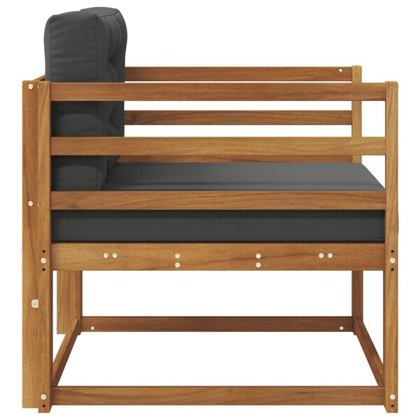 vidaXL Udend&oslash;rs Mellem Sofa Massivt Akacietr&aelig; Naturfarvet