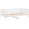 vidaXL daybed 80x200 cm massivt fyrretr&aelig; hvid