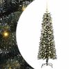 vidaXL Kunstigt juletr&aelig; med stativ Gr&oslash;n 120 cm PVC og plastik og st&aring;l