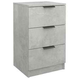 vidaXL sengebord 40x36x65 cm betongr&aring;