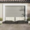 vidaXL sands&aelig;kke 10 stk. 103x25 cm HDPE m&oslash;rkegr&oslash;n
