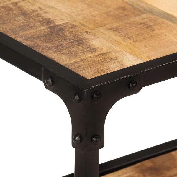 vidaXL tv-bord 150x30x41 cm massivt mangotræ