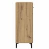vidaXL Sideboard Artisan Egetr&aelig; 69,5 x 34 x 90 cm Konstrueret tr&aelig;