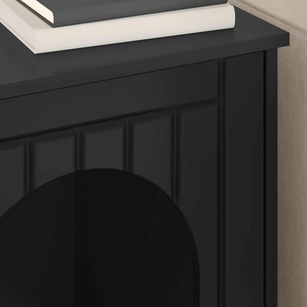 vidaXL Kat Hus Sort 53 x 52 x 62 cm Konstrueret tr&aelig;