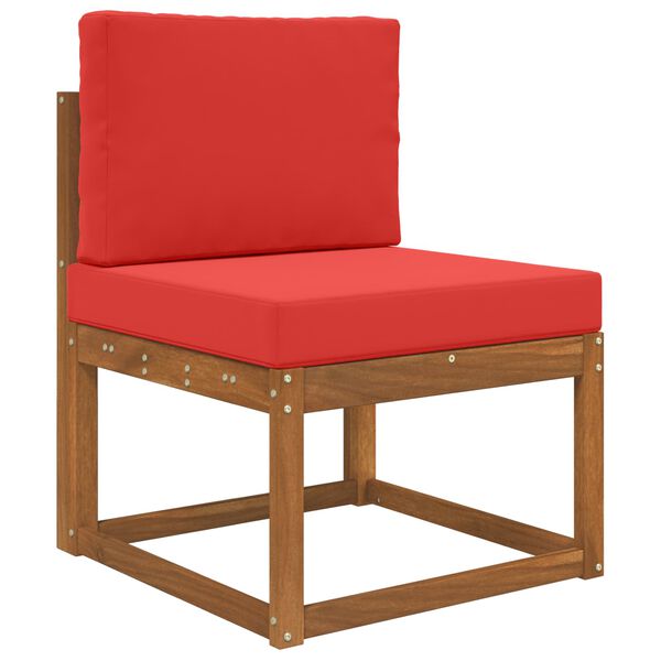 vidaXL Udend&oslash;rs Sofa Pude 2 pcs R&oslash;d Polyester