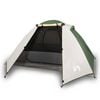 vidaXL 2-personers campingtelt vandt&aelig;t kuppel gr&oslash;n