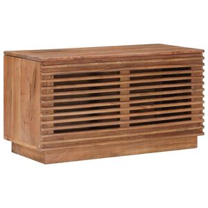 vidaXL Opbevaringskasse Naturfarvet 85 x 40 x 46 cm