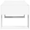 vidaXL Sofabord Hvid 110 x 50 x 41 cm Konstrueret tr&aelig;