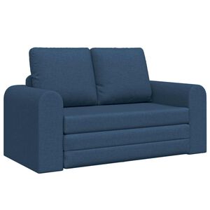 vidaXL Sovesofa Bl&aring; 148 x 71 x 83 cm Stof