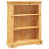 vidaXL reol tre hylder Corona-serien mexicansk fyrretr&aelig; 80x29x100 cm