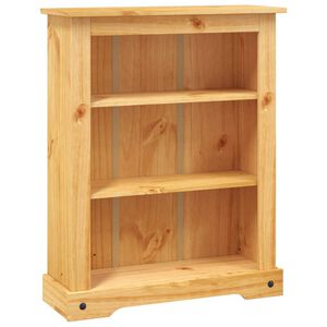 vidaXL reol tre hylder Corona-serien mexicansk fyrretr&aelig; 80x29x100 cm