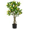 vidaXL kunstigt citrontr&aelig; 234 blade 90 cm gr&oslash;n