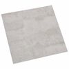 vidaXL Selvkl&aelig;bende Gulvplanker Hvid og Gr&aring; 30,5 x 30,5 cm 20 stk. PVC