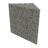 vidaXL gabion-h&oslash;jbed 75x75x100 cm galvaniseret st&aring;l
