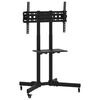 vidaXL tv-stativ med hjul til 32-70" maks. VESA 600x400 mm 50 kg