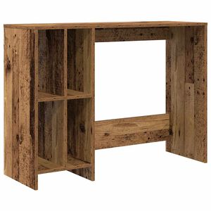 vidaXL skrivebord 102,5x35x75 cm konstrueret tr&aelig; antikt tr&aelig;