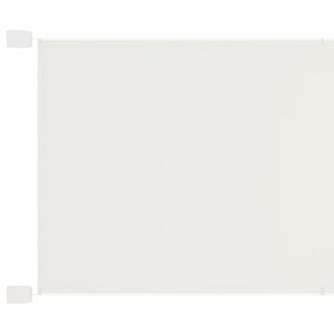 vidaXL lodret markise 140x1200 cm oxfordstof hvid