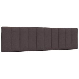 vidaXL gavlpude Hanko 180 cm stof m&oslash;rkebrun