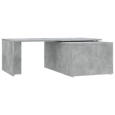 vidaXL sofabord 150x50x35 cm konstrueret træ betongrå