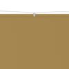 vidaXL lodret markise 60x1000 cm oxfordstof beige