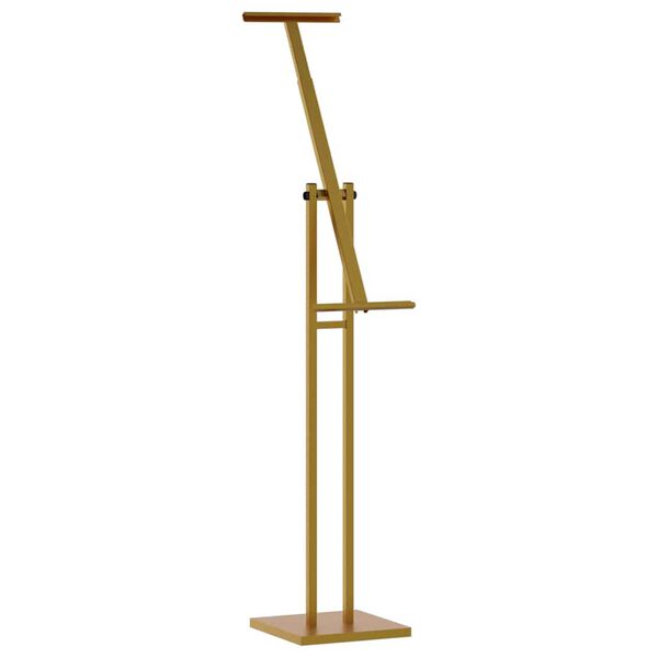 vidaXL Messesk&aelig;rme Guld 26,5 x 26,5 x 150 cm St&aring;l