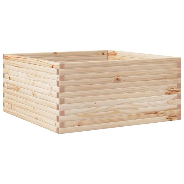 vidaXL plantekasse 100x100x46 cm massivt fyrretr&aelig;