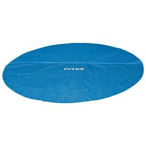 Intex solopvarmet poolovertr&aelig;k 348 cm polyethylen bl&aring;