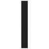 vidaXL Bogreol Sort eg 60 x 24 x 176 cm Konstrueret tr&aelig;