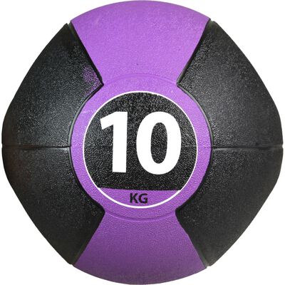 Pure2Improve medicinbold med håndtag 10 kg lilla