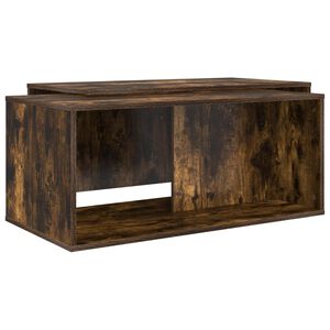 vidaXL Kaffebord S&aelig;t 2 stk. R&oslash;get eg 90 x 48 x 40 cm Konstrueret tr&aelig;