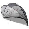 vidaXL Pool Dome Sort 592 x 590 x 275 cm