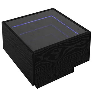 vidaXL Sofabord Sort eg 40 x 40 x 30 cm Konstrueret tr&aelig;
