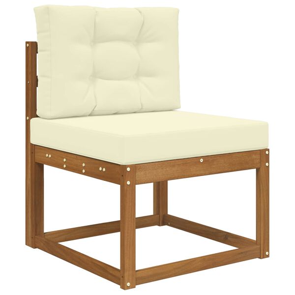 vidaXL Udend&oslash;rs Sofa Pude 2 pcs Creme Polyester