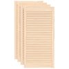 vidaXL skabsl&aring;ger 4 stk. 99,3x49,4 cm lameldesign massivt fyrretr&aelig;